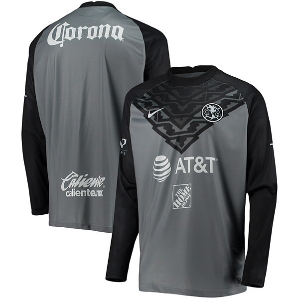 Nike Men's Club America 2023/24 Goalkeeper Jersey Black/White, M