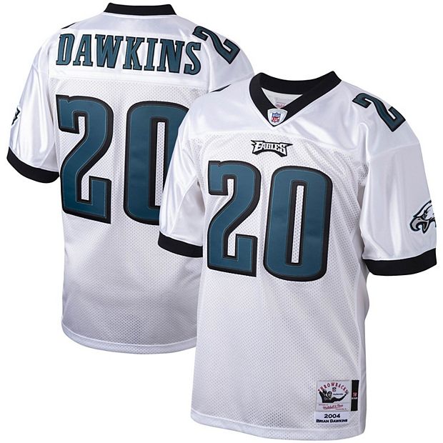 Men s Mitchell Ness Brian Dawkins White Philadelphia Eagles 2004