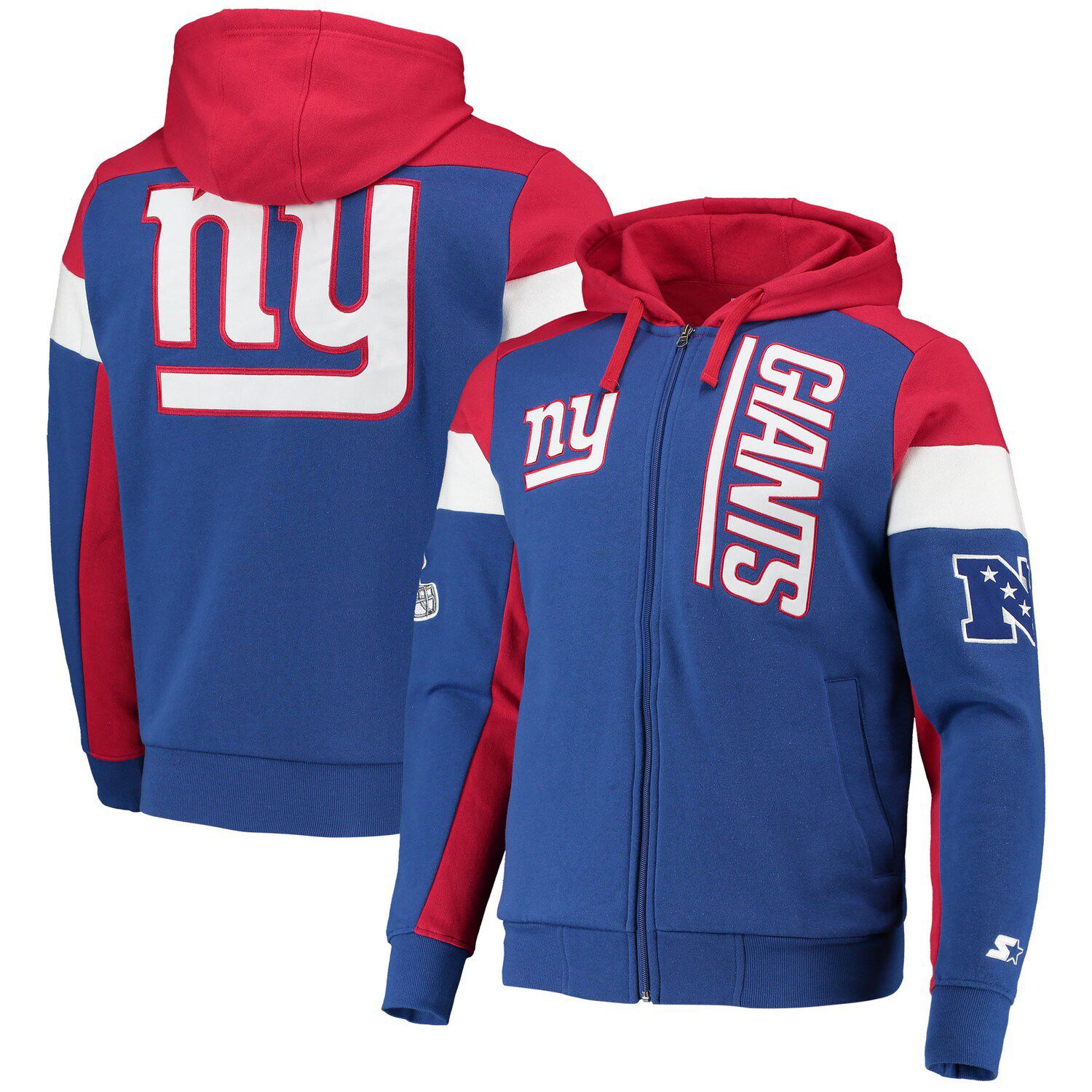 ny giants red hoodie