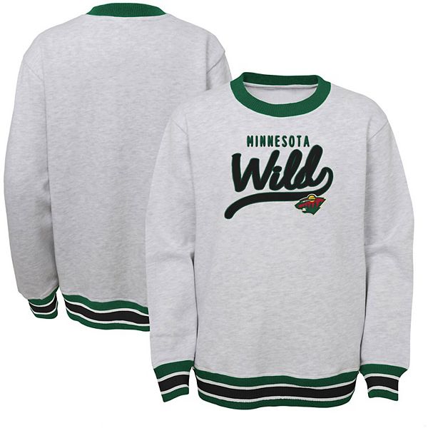 Minnesota Wild Crew Sweatshirts, Wild Crew Neck Sweatshirts