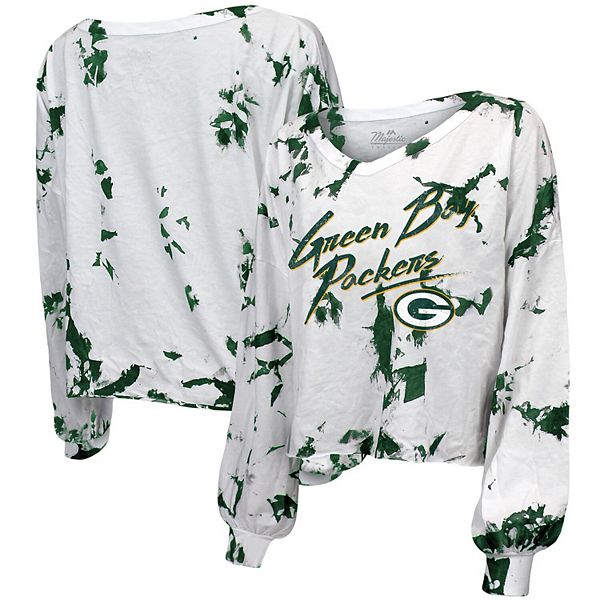 Green Bay Packers Cardigan Jacket Lady Tops Blouse Long Sleeve Open Front  Coat