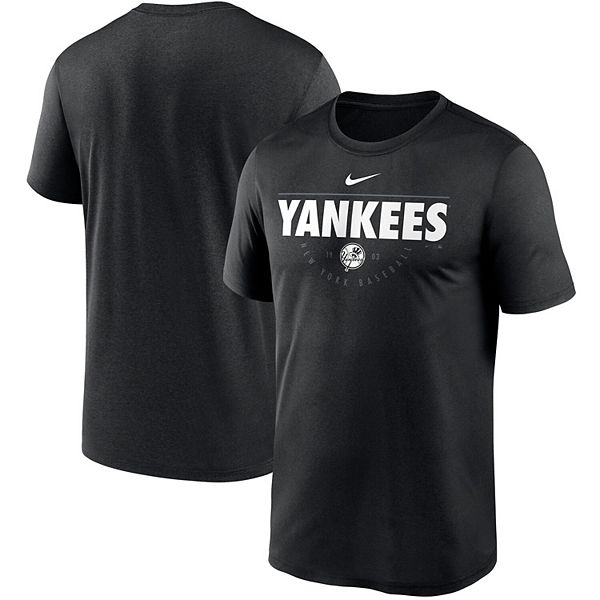 Men's Nike Black New York Yankees Fashion Performance Legend T-Shirt