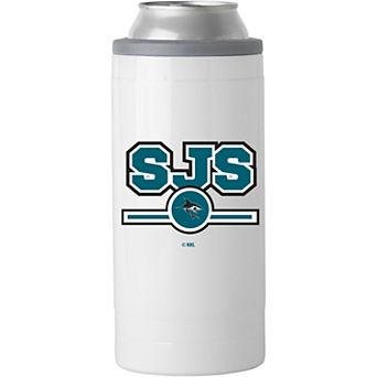 San Jose Sharks 12oz. Letterman Slim Can Cooler