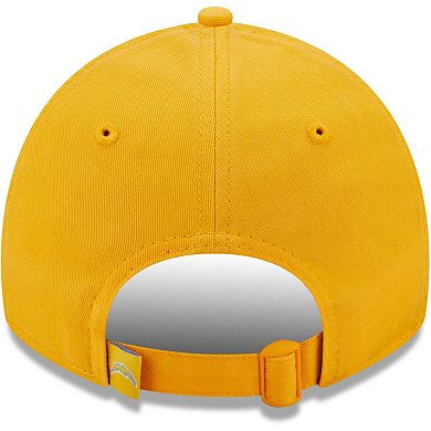 Women's New Era Gold Los Angeles Chargers Core Classic 2.0 9TWENTY Adjustable Hat