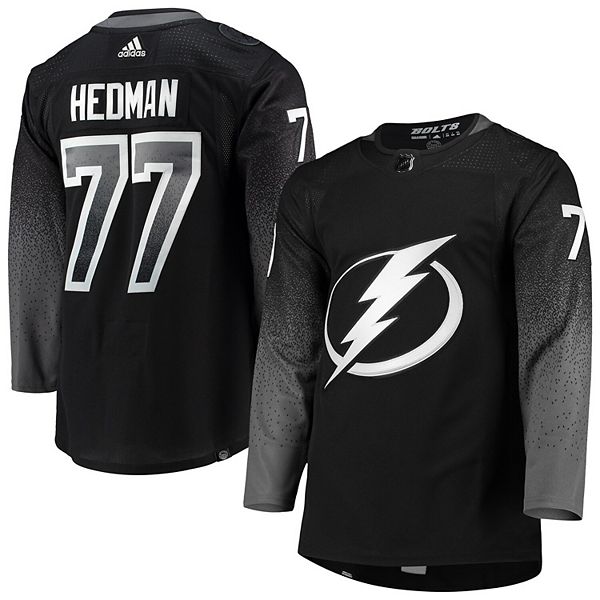 Tampa Bay Lightning adidas Authentic Practice Jersey - Black