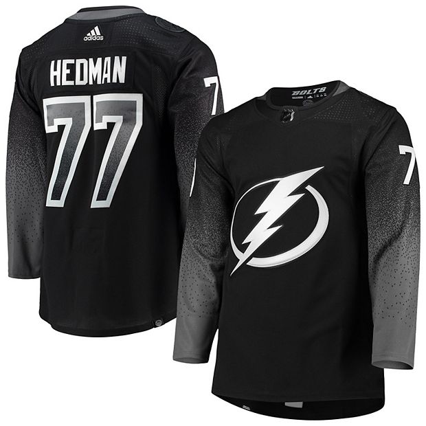 Men's Tampa Bay Lightning Adidas Team Issue Crew Neck Sweatshirt Black / 2XL