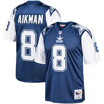 Men's Mitchell & Ness Troy Aikman Navy Dallas Cowboys 1996 Authentic Retired Player Jersey