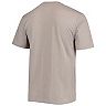 Men's Concepts Sport Silver/Charcoal Las Vegas Raiders Meter T-Shirt & Shorts Sleep Set