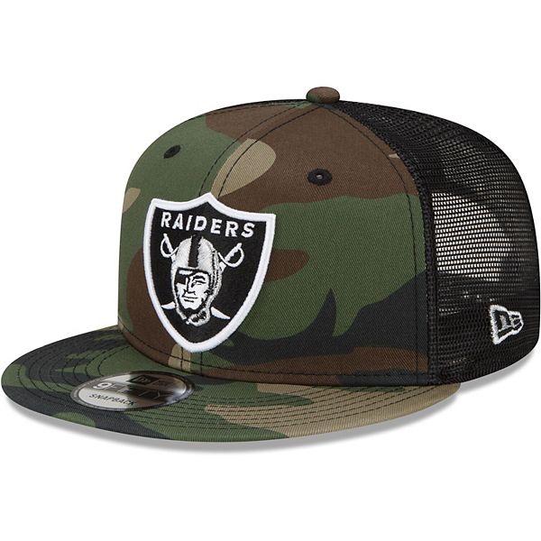 Raiders store camo snapback