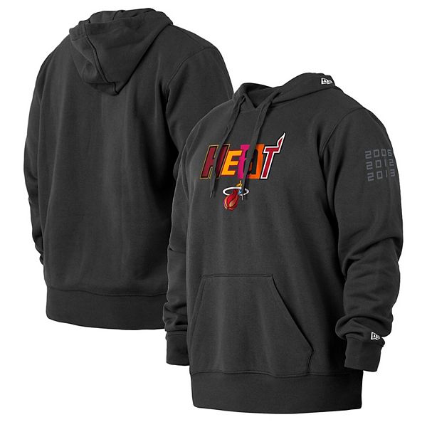 Miami Heat New Era Women's 2020/21 City Edition Pullover Hoodie - Black