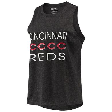 Women's Concepts Sport Red/Black Cincinnati Reds Meter Muscle Tank Top & Pants Sleep Set