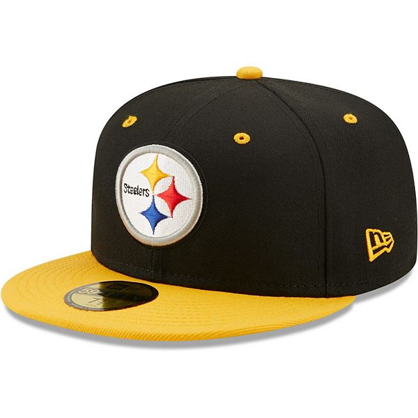 Pittsburgh Steelers Hat 2-Tone Black Yellow 9Forty A-Frame