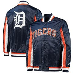 Starter Detroit Tigers Gray Cooperstown Full Snap Jacket - Gameday