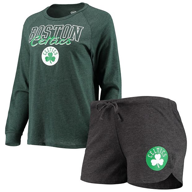 Men's Concepts Sport Kelly Green Boston Celtics Pullover Hoodie & Pants  Sleep Set