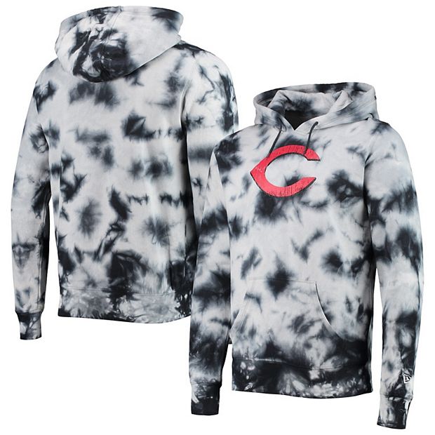 Men's Green Bay Packers New Era Green Tie-Dye Pullover Hoodie