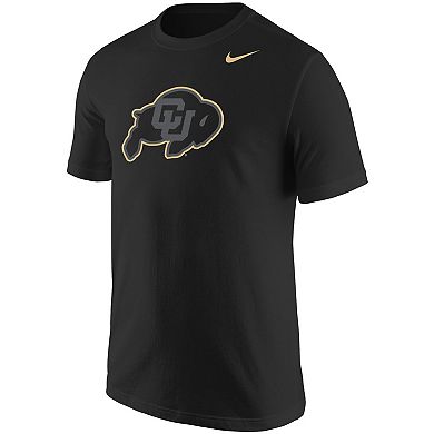 Men's Nike Black Colorado Buffaloes Logo Color Pop T-Shirt