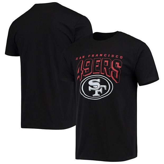 San Francisco 49ers Junk Food Bold Logo T-Shirt - Black