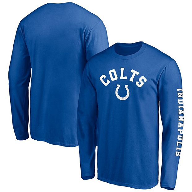 Men's Fanatics Branded Royal Indianapolis Colts Big & Tall City Long Sleeve  T-Shirt