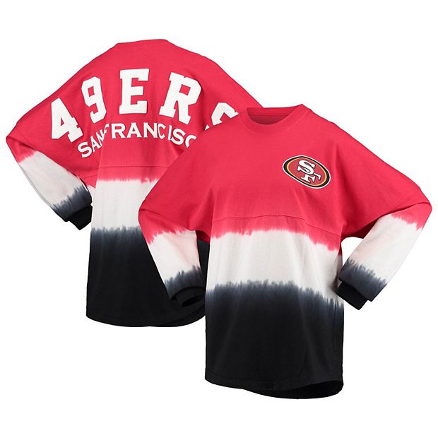 Nike 49ers white logo black long sleeve