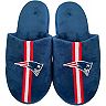 Youth FOCO New England Patriots Team Stripe Slippers