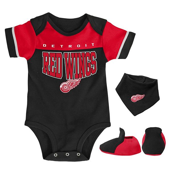 Girls Newborn & Infant Black/Red/White Louisville Cardinals Wordmark 3-Pack  Bodysuit Set