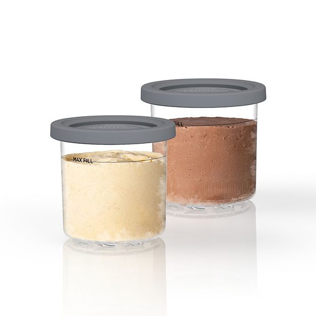 Ninja Creami Ice Cream Maker Pints w/Lid 2-Pack CN305A Nc300 NC301