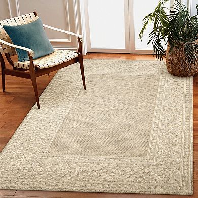Liora Manne Dunes Border Indoor/Outdoor Rug