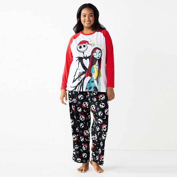 Nightmare before discount christmas pjs womens