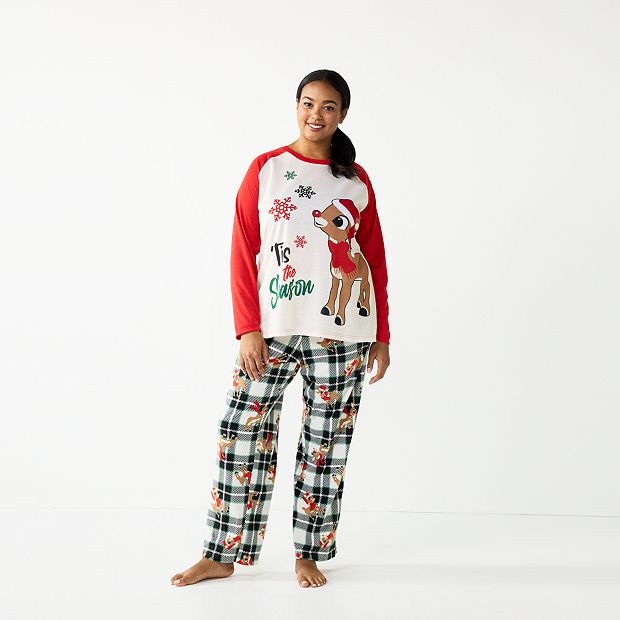 Plus Size Jammies For Your Families Rudolph the Red Nosed