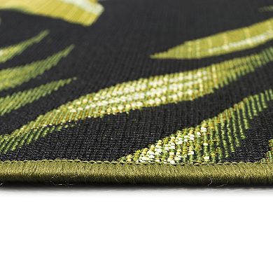 Liora Manne Marina Jungle Leaves Indoor/Outdoor Rug