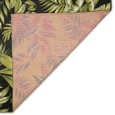 Liora Manne Marina Jungle Leaves Indoor/Outdoor Rug