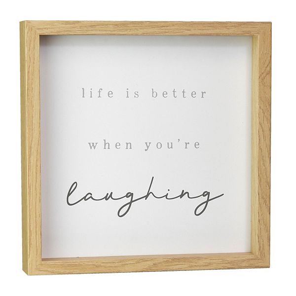 Laughing Table Decor