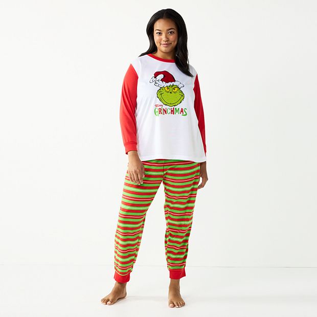 Plus size grinch online pajama pants