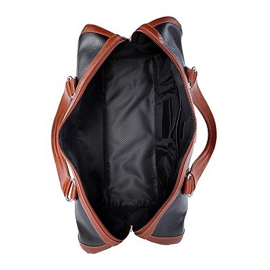 McKleinUSA Kinzie Calfskin Leather 20-Inch Tablet Duffel Bag