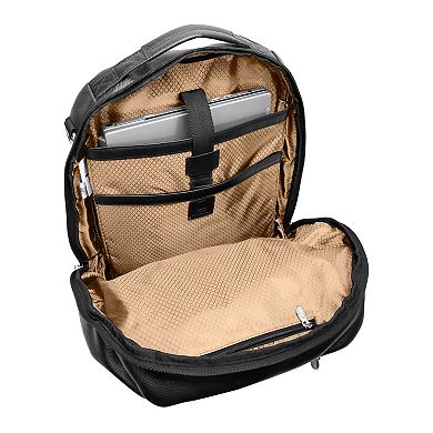 McKleinUSA East Side Leather 17-Inch Laptop and Tablet Backpack