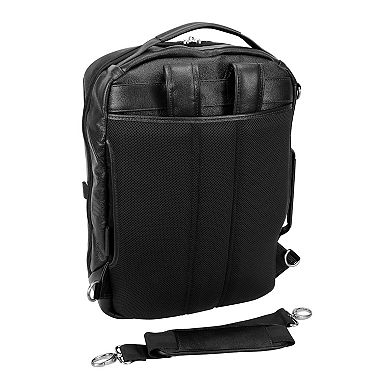 McKleinUSA East Side Leather 17-Inch Laptop and Tablet Backpack