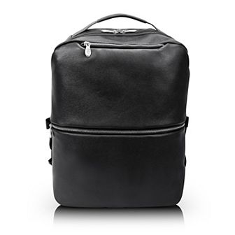 McKleinUSA East Side Leather 17-Inch Laptop and Tablet Backpack