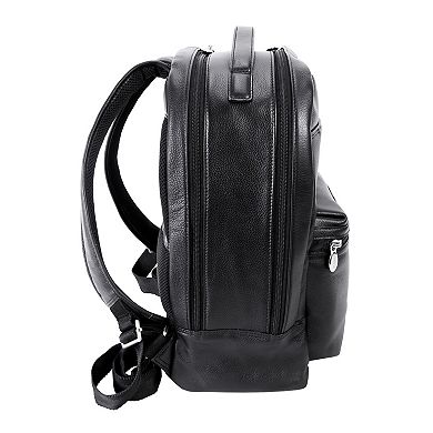 McKlein Parker Leather 15-Inch Laptop Backpack