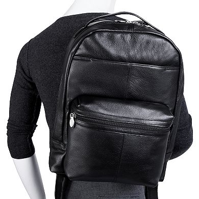 McKleinUSA Parker Leather 15-Inch Laptop Backpack