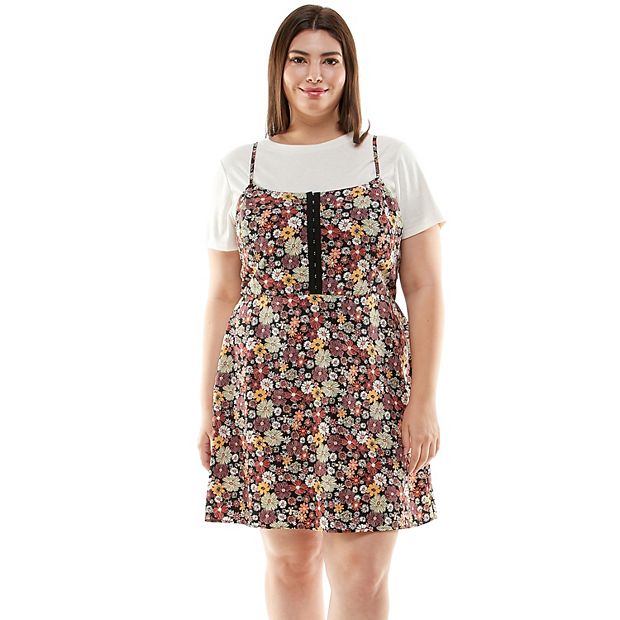 flare jean dress Line Fit and Flare Denim Mini Dress main image 0
