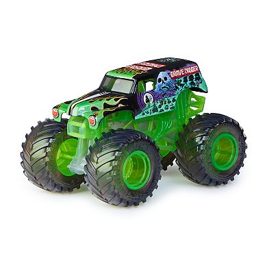 Monster Jam See-Thru Crew Series Grave Digger Die Cast 1:64 Scale ...