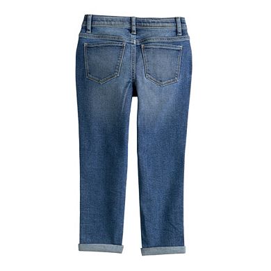 Girls 4-12 Jumping Beans?? Girlfriend Fit Distressed Denim Jeans