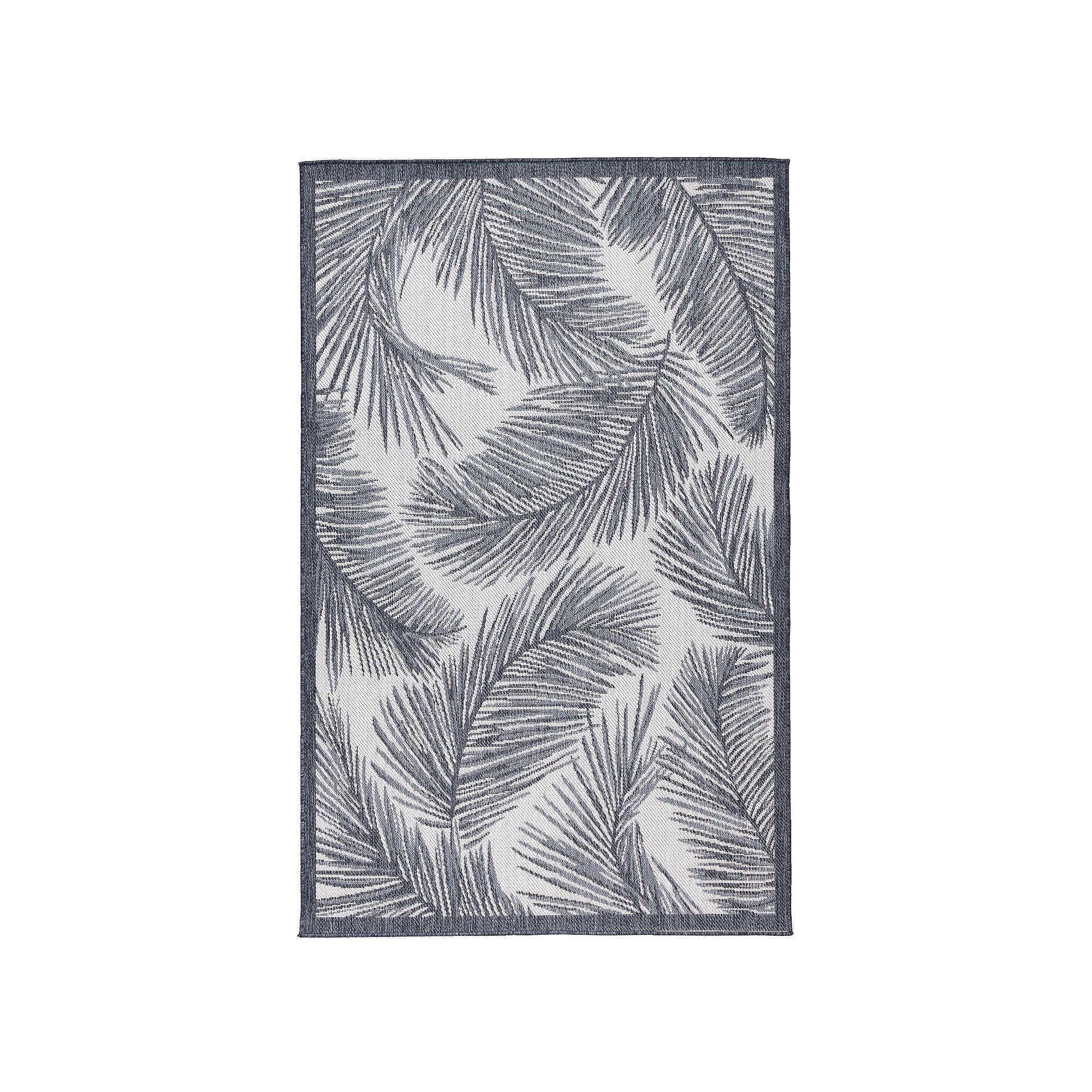 Liora Manne Malibu Palm Indoor Outdoor Rug, Blue