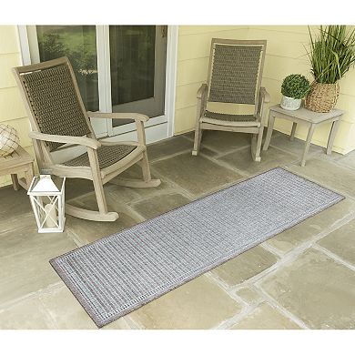 Liora Manne Malibu Simple Border Indoor Outdoor Rug