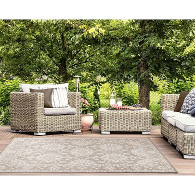 Liora Manne Malibu Kashan Indoor Outdoor Rug