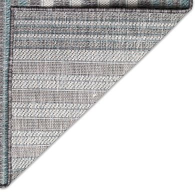 Liora Manne Malibu Faded Stripe Indoor Outdoor Rug