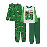 Boys 6-12 Minecraft "Green Craft" 4-Piece Pajama Set