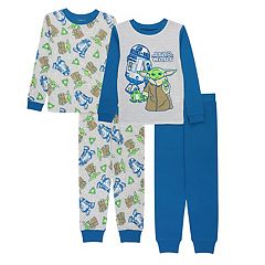 Boys' Teenage Mutant Ninja Turtles Uniform Snug Fit 4pc Pajama Set - Green 6