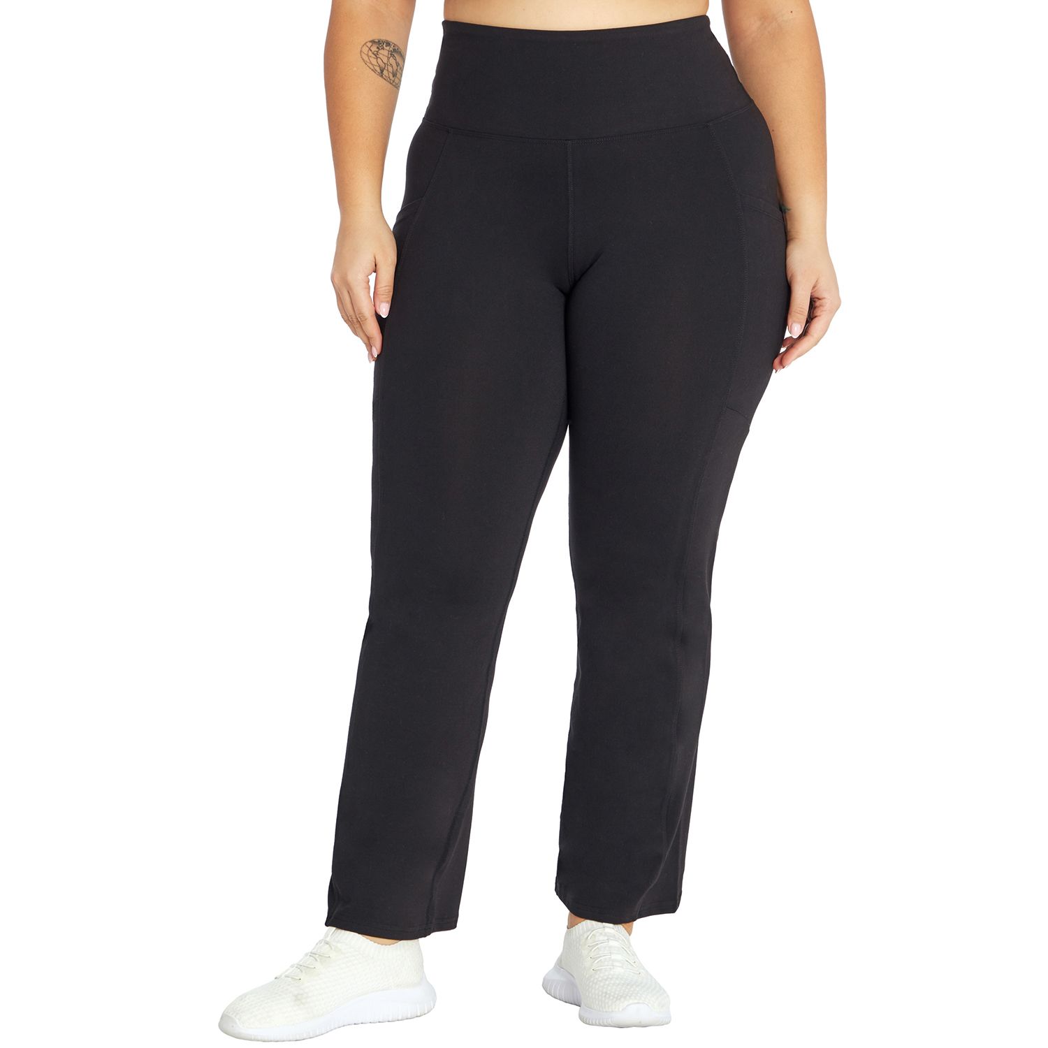 kohls plus size yoga pants