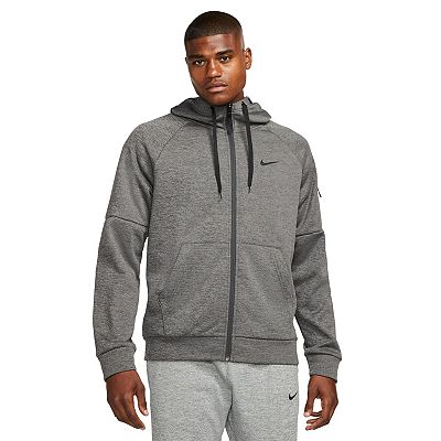 Big Tall Nike Therma FIT Full Zip Fitness Hoodie